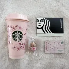 スターバックスSAKURA 2026　リユーザブルカップ　キャップ&スタバカード