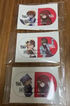 匿名配送　灰原哀 コナンカード 哀色の宿命 特典 シール ステッカー　3枚