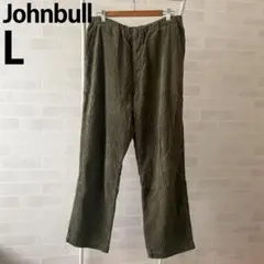ジョンブル Johnbull コーデュロイ パンツ Lサイズ オリーブ メンズ