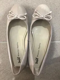 【ORiental Traffic】フラットシューズ 23cm ベージュ