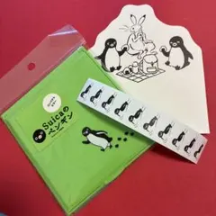 Suicaのペンギン コンパクトミラー 鏡 さかざきちはる 坂崎千春 シール 緑