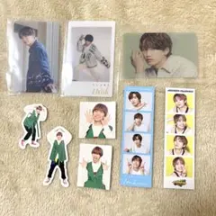 なにわ男子 藤原丈一郎 クリアカード フォトカード フレークシール