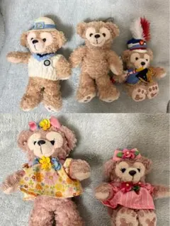 ダッフィー シェリーメイ ぬいぐるみバッジ 5点セット スプリングヴォヤッジ