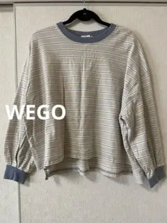 美品！WEGO ボーダーロンTのサムネイル