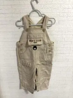 MEN'S CLUB ミニ オーバーオール ベージュ