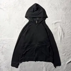 【Y8451】adidas パーカー　フーディー　サイズL ブラック