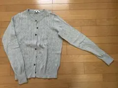UNIQLO グレー カーディガン Lサイズ