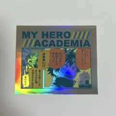 僕のヒーローアカデミア　オーロラステッカー　緑谷出久　爆豪勝己