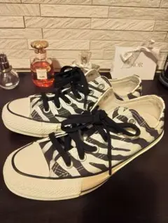 CONVERSE Chuck Taylor ゼブラ柄スニーカー23.5cm箱無し