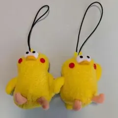 ドコモ ポインコ兄 ポインコ弟 ストラップ ぬいぐるみ 非売品 2個セット