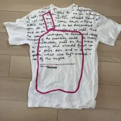 00s コムデギャルソンシャツ ポエム プリント Tシャツ M アーカイブ 00s コムデギャルソンシャツ ポエム プリント Tシャツ M アーカイブ