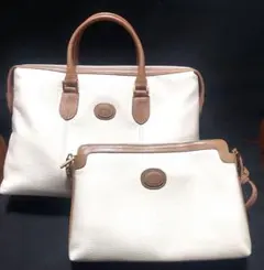 美品 DAINO レザー ハンドバッグ&ショルダーバッグ 2点セット 日本製 