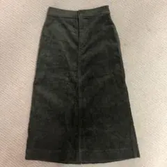 ユニクロ　コーデュロイスカート