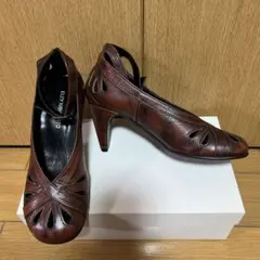 ELEY KISHIMOTO イーリーキシモトアンティークレザーパンプス新品未使のサムネイル