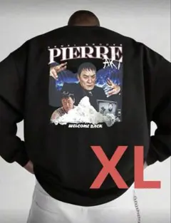 【新品未使用 XL】 ロンT ブラック オーバーサイズ 電気グルーヴ ピエール瀧