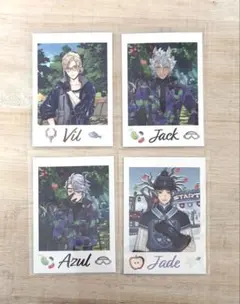 ツイステ展 ランダムカードコレクション ヴィル ジャック アズール ジェイド