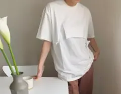 PERVERZE レイヤードクラッシュハーフTシャツのサムネイル