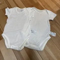 メッシュ素材 ベビー肌着 90cm 2枚セット