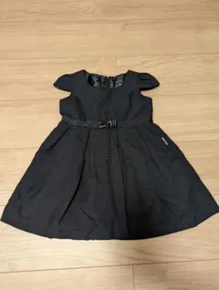 COMME CA ISM 黒 ワンピース 90