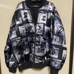 CAPTURE フォトプリント ボンバージャケット