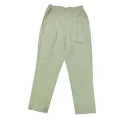 レディース　グラシア　カジュアルパンツ　パンツ　ズボン　スラックス　黄緑　M