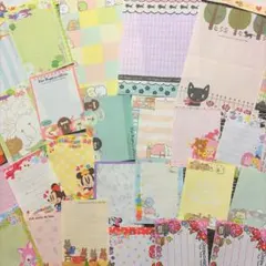 40枚 平成レトロ　メモ帳　バラメモ　おすそわけまとめ売り
