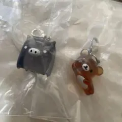 サンエックス めじるしアクセサリー リラックマ モノクロブー