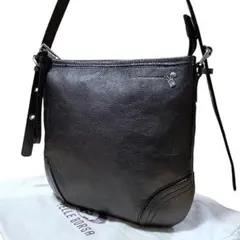 値下げ不可＊ペレボルサPELLE BORSAマスタードカラー本革ショルダー 