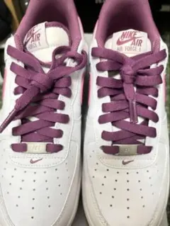 Nike Air Force 1 ホワイト/パープル