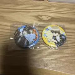 銀魂 沖田総悟 プライズ缶バッジ 2点セット