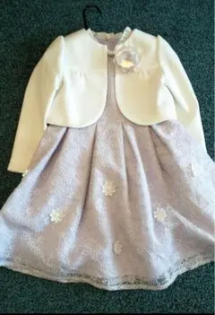 プティマイン★フォーマル ワンピース＋ジャケット アンサンブル★120セレモニー