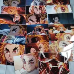 鬼滅の刃 無限列車編 第7話 場面写プロマイドくじ 煉獄杏寿郎 猗窩座