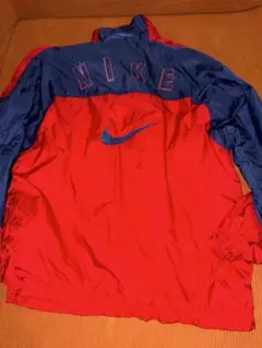80s NIKE ナイロンジャケット レッド ネイビー