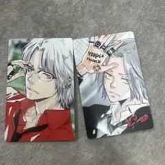 家庭教師ヒットマンREBORN 天野明展 自撮り風トレーディングカード 獄寺隼人