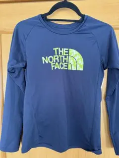 ネイビー　THE NORTH FACE 長袖Tシャツ