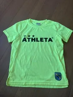 ATHLETA プラクティスシャツ 蛍光イエロー　キッズ⭐︎美品⭐︎140のサムネイル