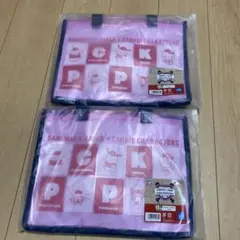 タイトーくじ　サンリオ　クリアトートバッグ２点セット