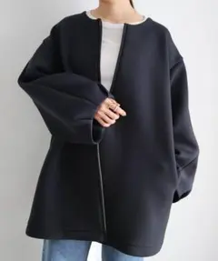 レディース　ダンボール　ミドル　コート　M