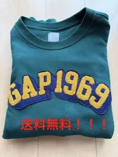 GAP 1969 ダークグリーン トレーナー L