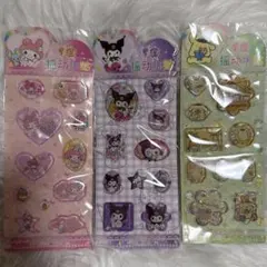 【新品】サンリオ　ウォーターシール　液体シール　マイメロ　クロミ　ポムポムプリン