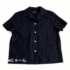 URBANIC30 Open Collar Stripe Short半袖シャツ - メルカリ
