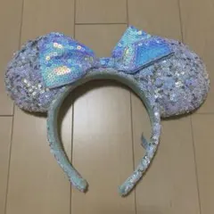 ディズニー　スパンコール　カチューシャ