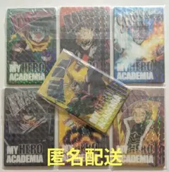 1番くじ ヒロアカ ヒーローカード風アクリルミラーカード 全7種 コンプ