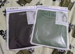 レディース　タンクトップ　Mサイズ　ブラック　グリーン　インナー