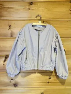 GLOBAL WORK ガールズジップアップジャケット 140cmのサムネイル