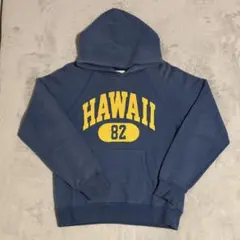 Champion ラグランスウェット カレッジロゴ HAWAII 82 フェード