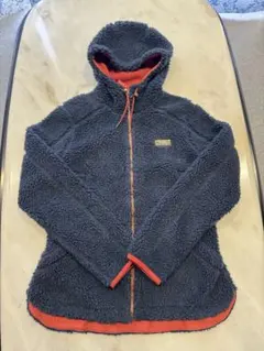 L.L.Bean フード付きボアジャケット S REG ネイビー