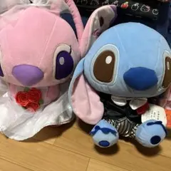 スティッチ＆エンジェル♡ウエディングBIGぬいぐるみ