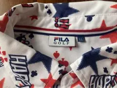 ポロシャツ　FILA GOLF LLサイズ　メンズ