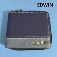 ゆ*ー様 EDWIN エドウィン　二つ折りラウンドジップウォレット　二つ折り財布のサムネイル